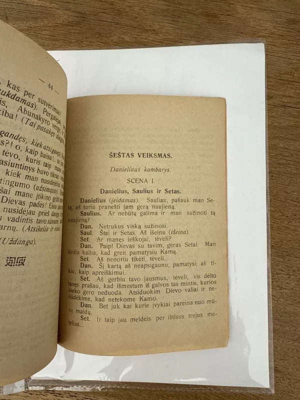 Sūnus vėjavaikis. Šešių veiksmų drama. - Bronius Paukštys, knyga 6