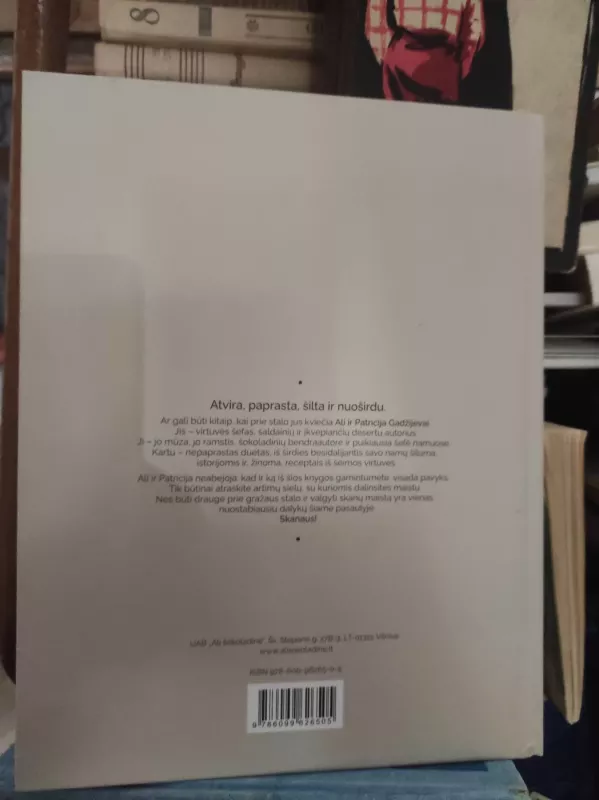 Ali ir Patricija Receptai iš šeimos virtuvės - Autorių Kolektyvas, knyga 3