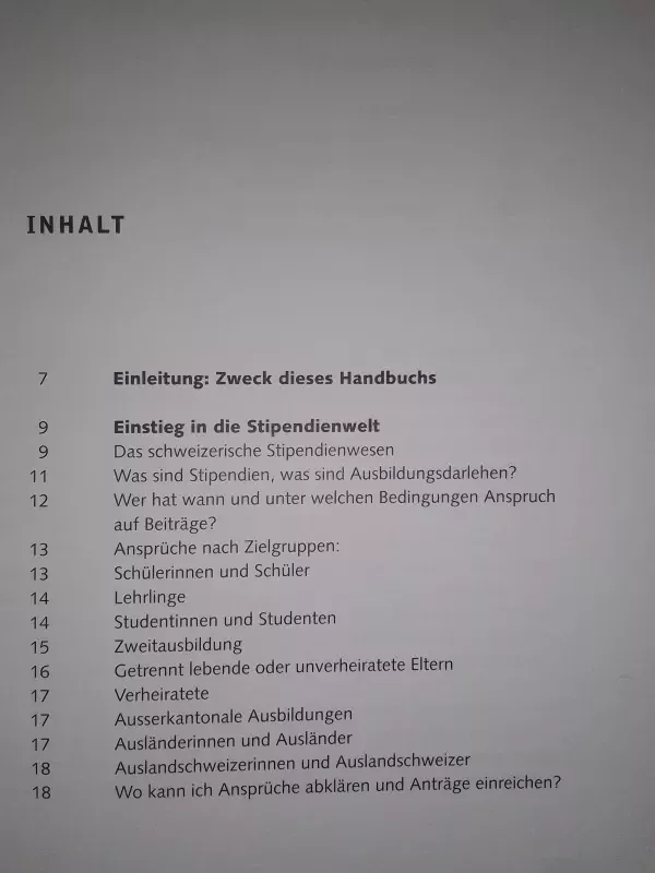 Ausbildung - Wer hilft bei der Finanzierung? Das Stipendienhandbuch - Michel Fries, knyga 4