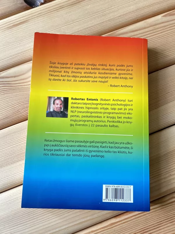 Susikurk save naujai - Robert Anthony, knyga 3