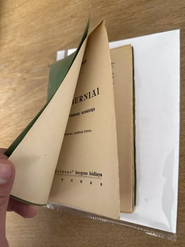 Senberniai 1937 m. - Hugo Krūmins, knyga 3