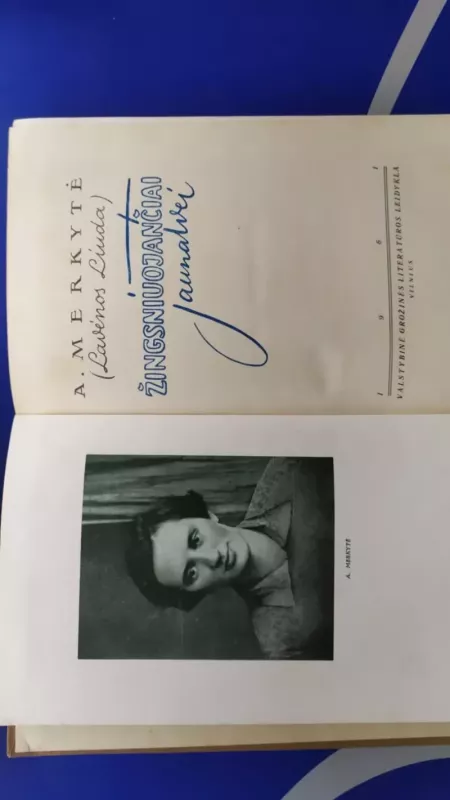 žingsniuojančiai jaunatvei - A.Merkytė (Lavėnos Liuda), knyga 2