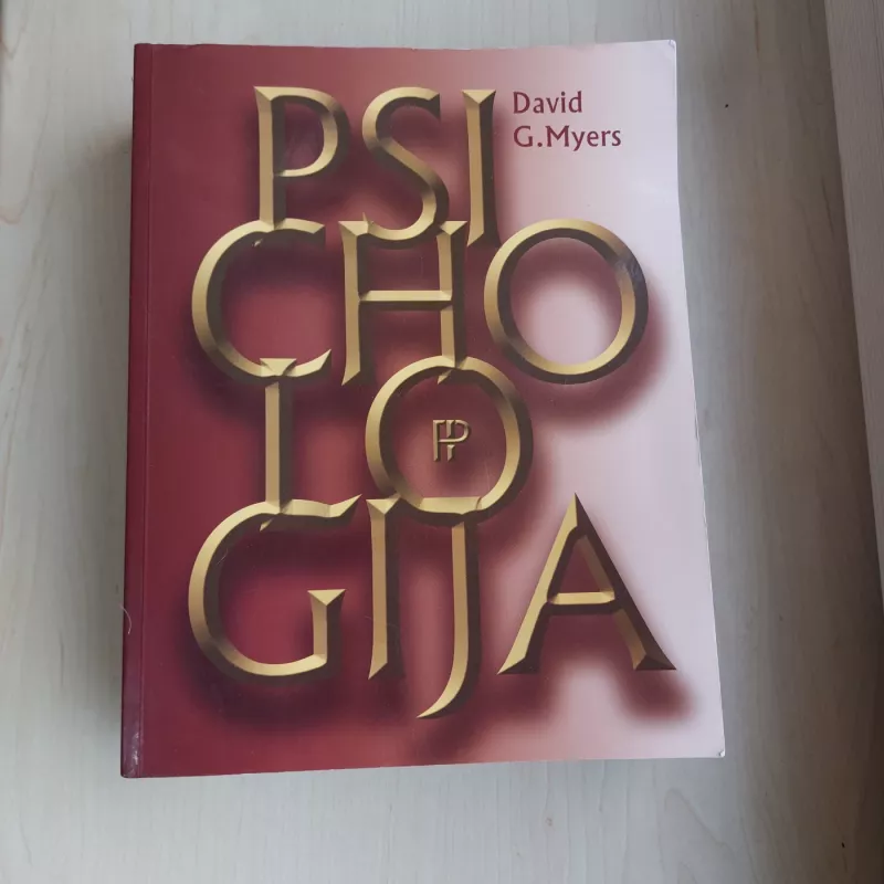 Psichologija - David G. Myers, knyga 2