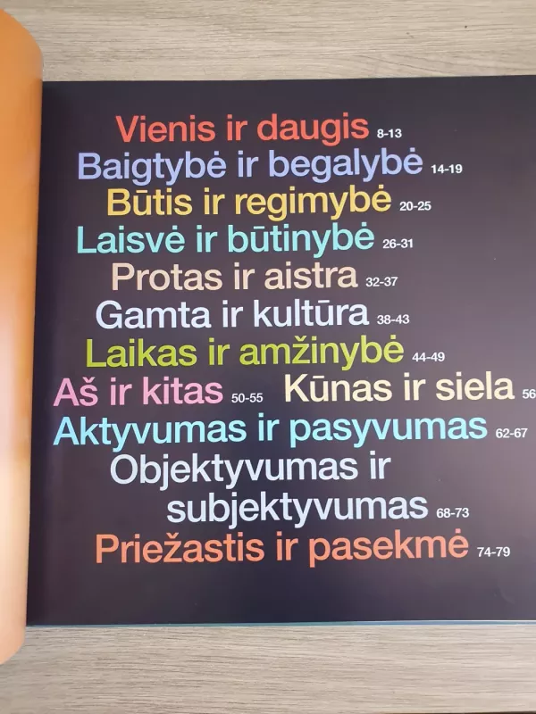 Didžiųjų filosofinių priešybių knyga - Oscar Brenifier, Jacques  Despres, knyga 3