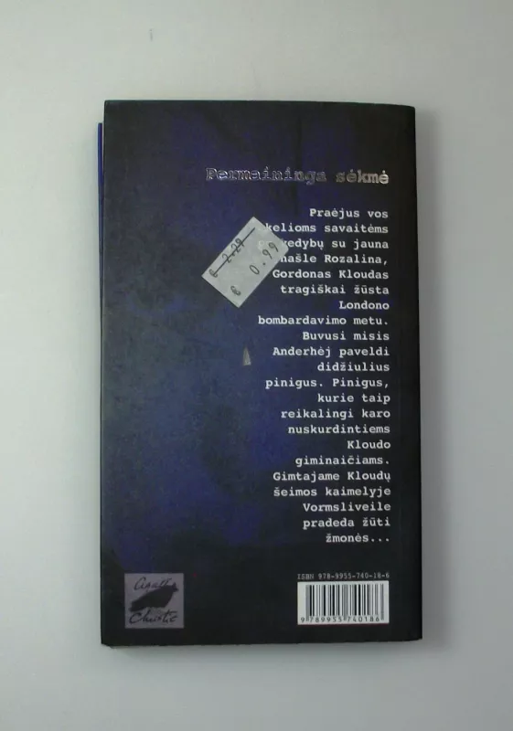 Permaininga sėkmė - Agatha Christie, knyga 5