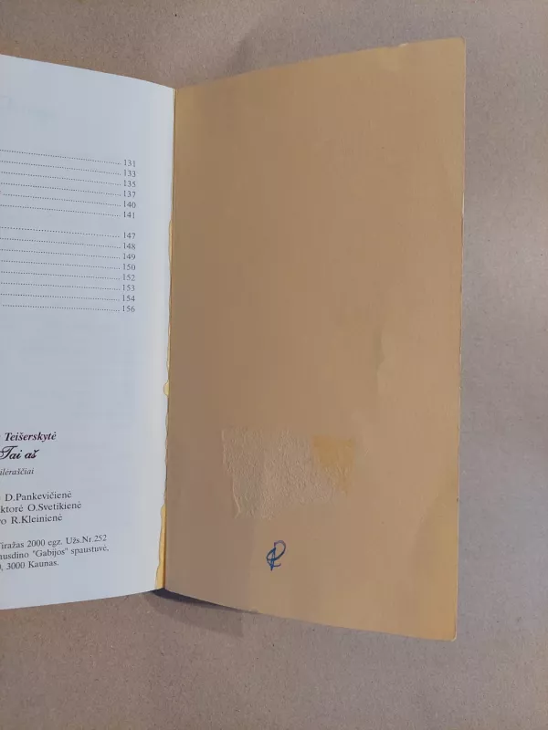 Tai aš - Dalia Teišerskytė, knyga 3