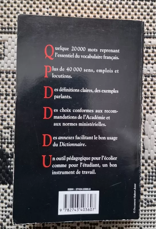 Dictionnaire de la langue française - Be autoriaus, knyga 4