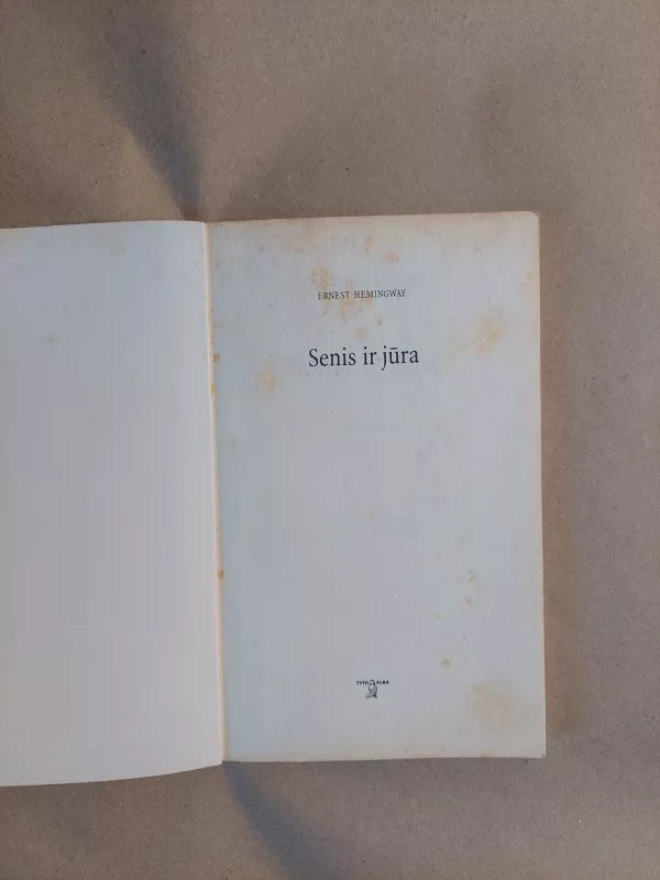 Senis ir jūra - Ernest Hemingway, knyga 3