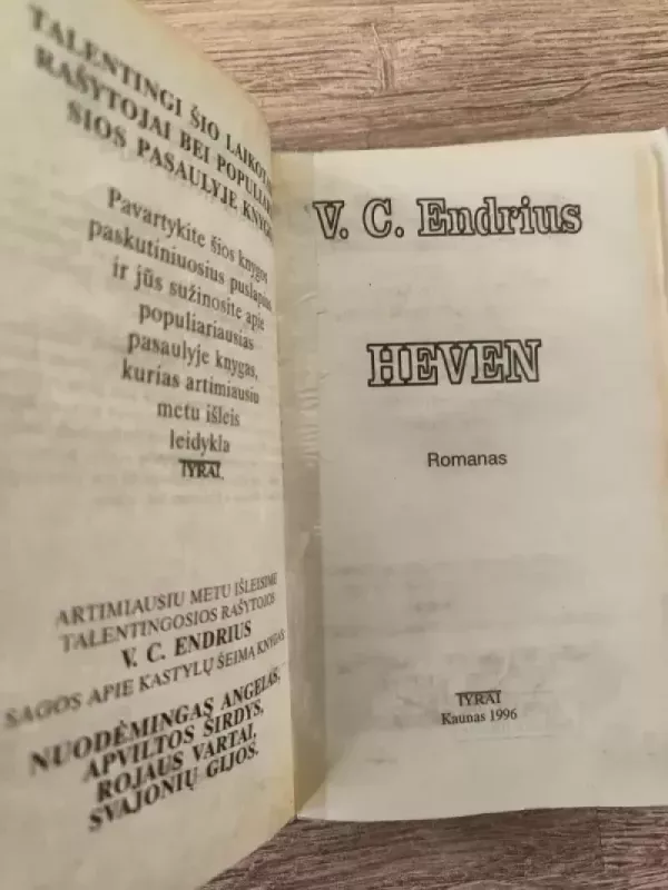 Heven - V. C. Endrius, knyga 5