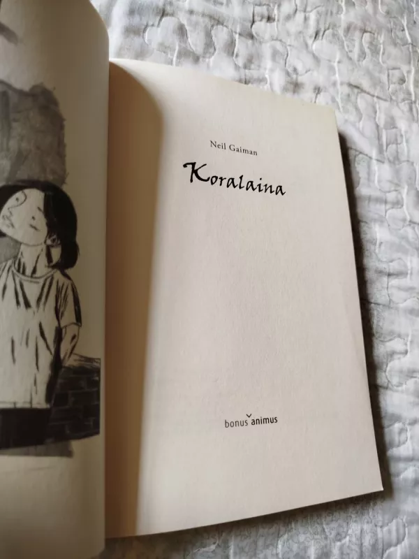 Koralaina - Neil Gaiman, knyga 3