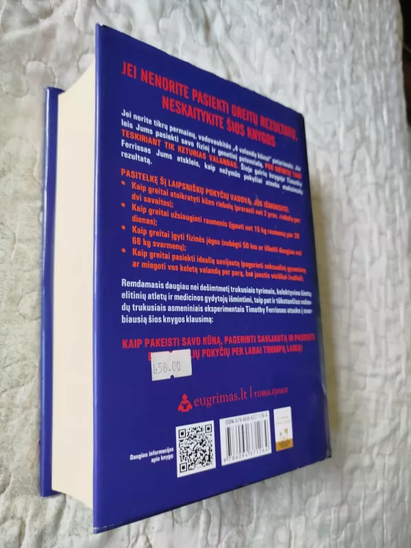 4 valandos kūnui - Timothy Ferriss, knyga 6
