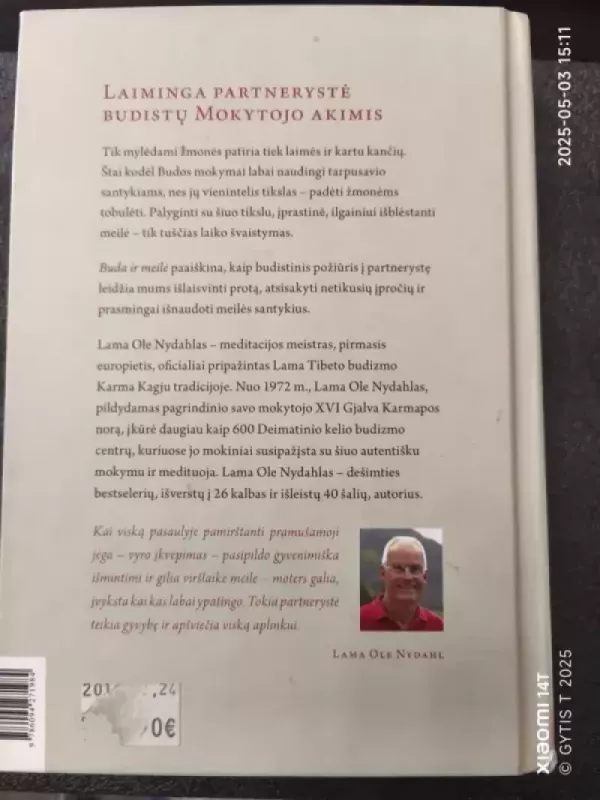Buda ir meilė: laiminga partnerystė budistų Mokytojo akimis - Lama Ole Nydahl, knyga 3