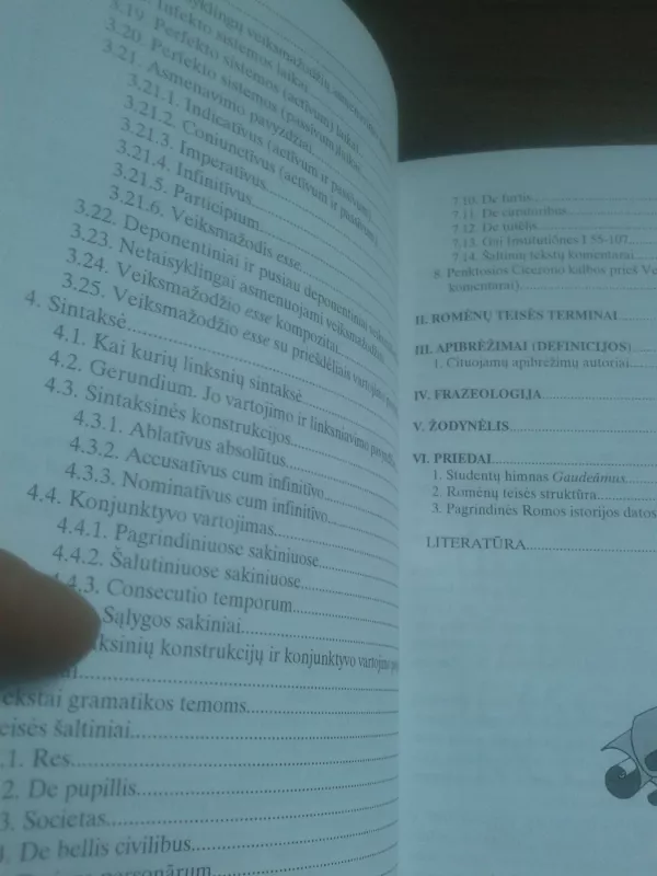 Lotynų kalba: vadovėlis teisininkams - Aleksandra Teresė Veličkienė, knyga 6