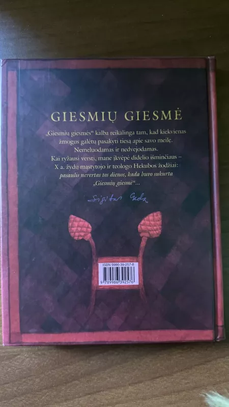 Giesmių giesmė - Autorių Kolektyvas, knyga 3