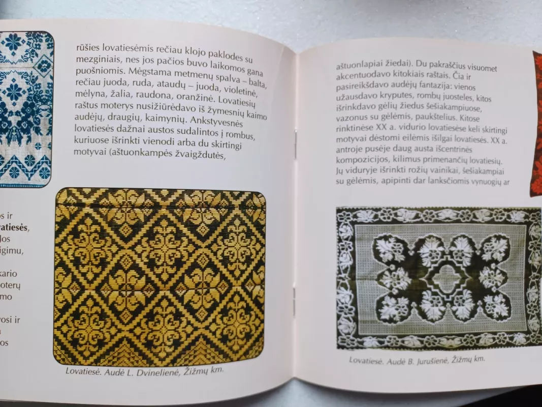 Dieveniškių krašto audėjos ir jų audiniai - Dalia Bernotaitė-Beliauskienė, knyga 3