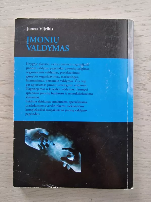 Įmonių valdymas - Juozas Vijeikis, knyga 3