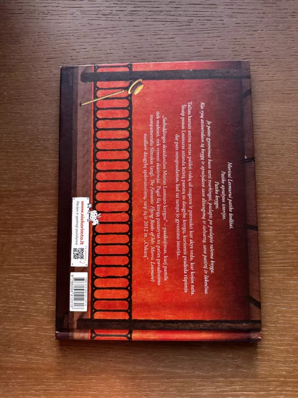 Stebuklingos skraidančios Moriso Lesmuro knygos - William Joyce, knyga 4