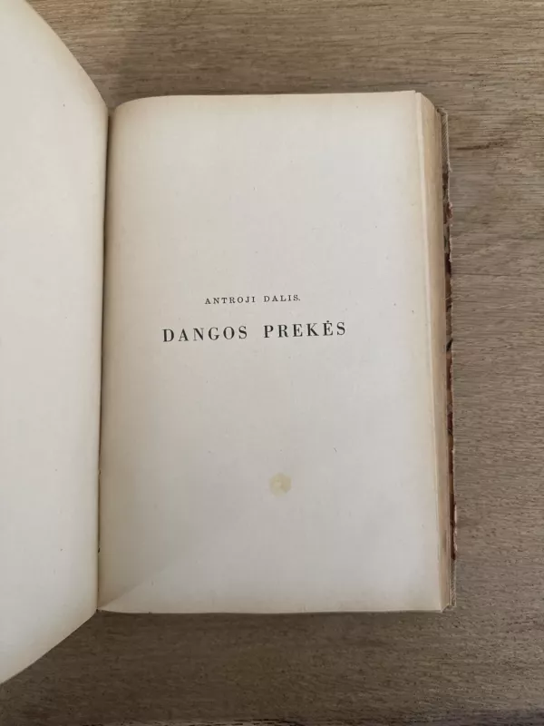 Prekių mokslas - J. Acus-Acukas, knyga 6