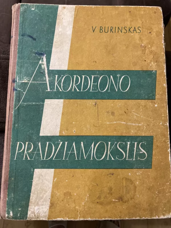Akordeono pradžiamokslis - Vytautas Burinskas, knyga 4