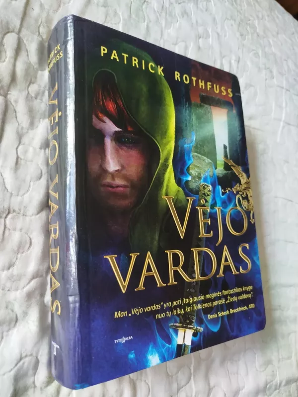Vėjo vardas - Patrick Rothfuss, knyga 2