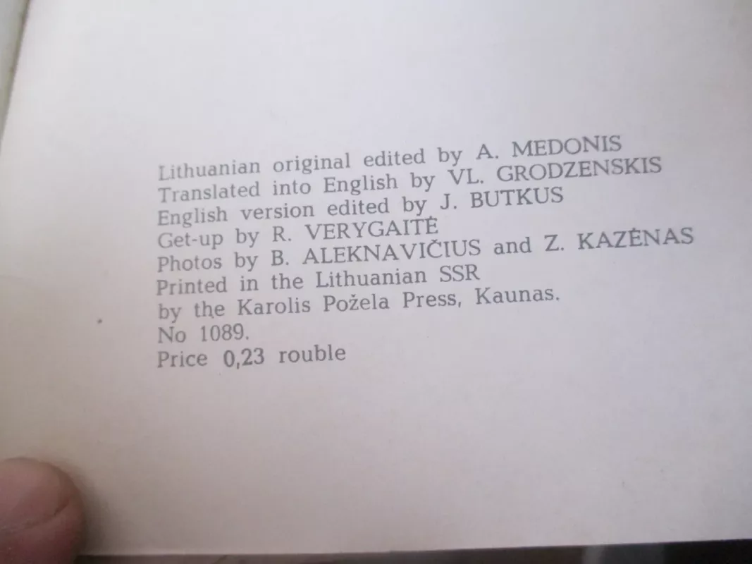 Klaipėda - Venantas Butkus, knyga 3