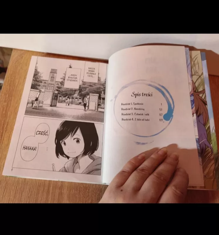 Wolf children - Mamoru Hosada, knyga 6