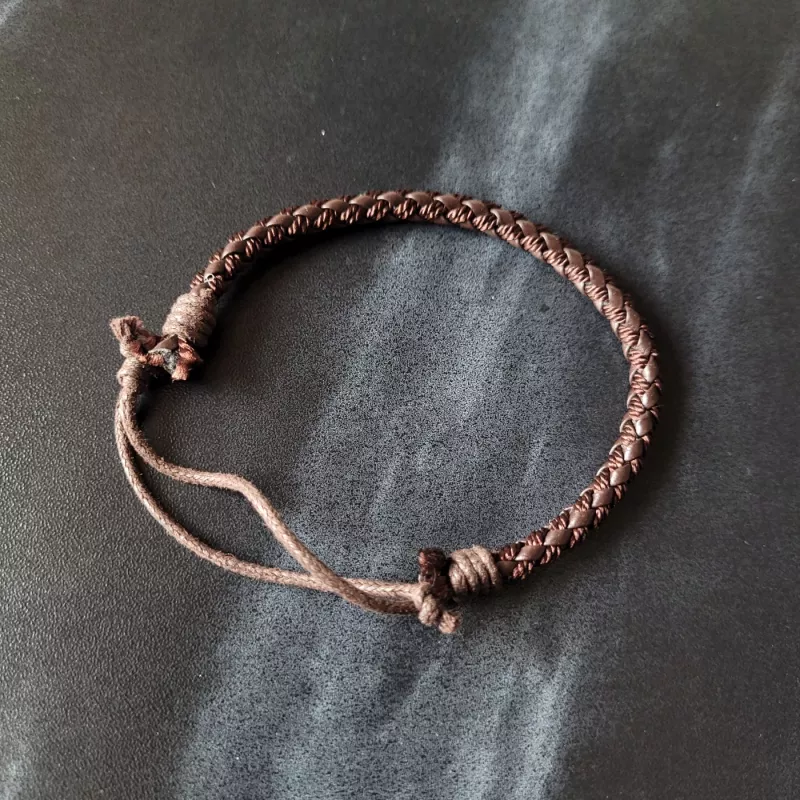 Rankų Darbo Pintinė Apyrankė – Stilingas Aksesuaras! - , namai ir interjeras 2