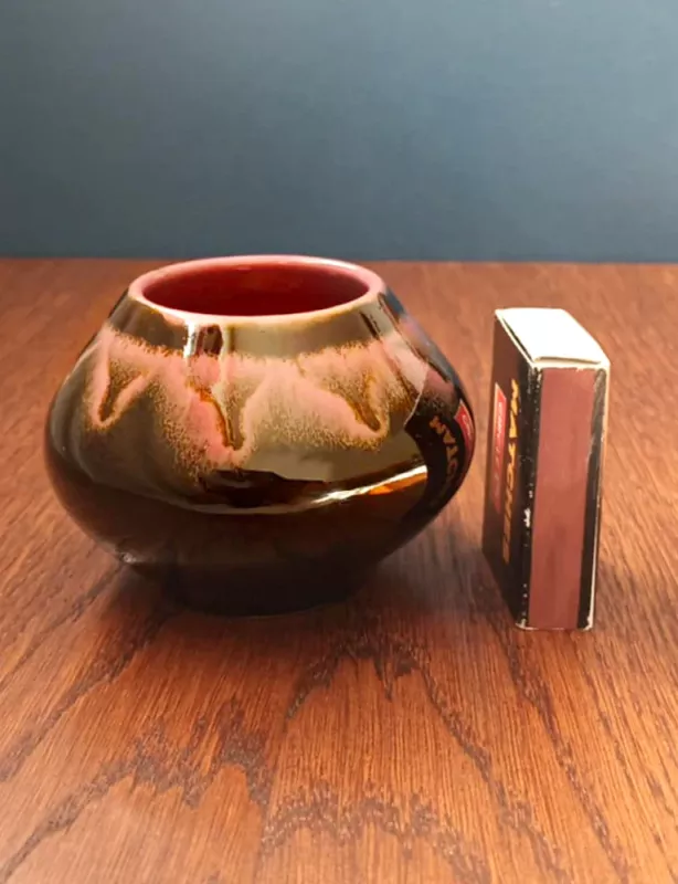 Keraminė vazelė, 6cm aukščio. - , namai ir interjeras 3