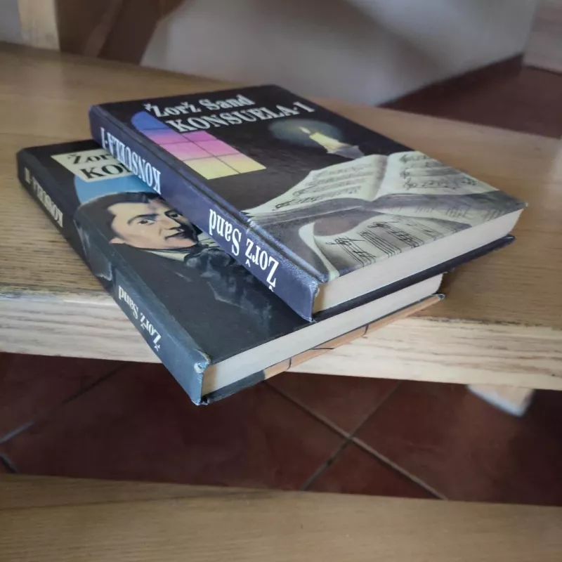 Konsuela I-II tomai - Žorž Sand, knyga 5