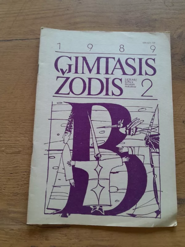Gimtasis žodis 89' - Gimtasis žodis, knyga 3