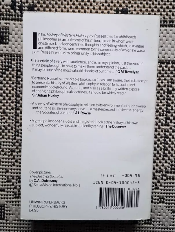 A History of Western Philosophy - Russell Bertrand, knyga 3
