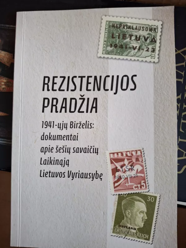 Rezistencijos pradžia - Vytautas Landsbergis, knyga 2