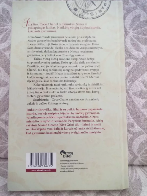 Coco paslaptis - Niamh Greene, knyga 3