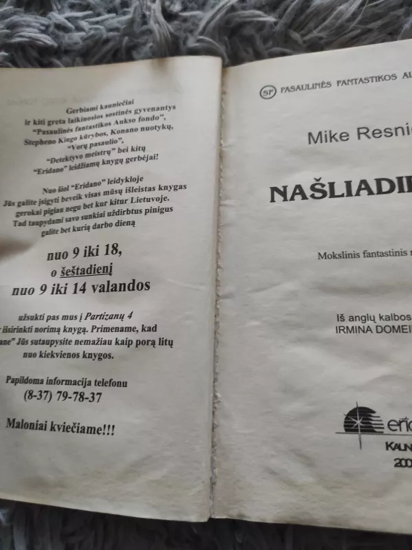 Našliadirbys (277) - Mike Resnick, knyga 4