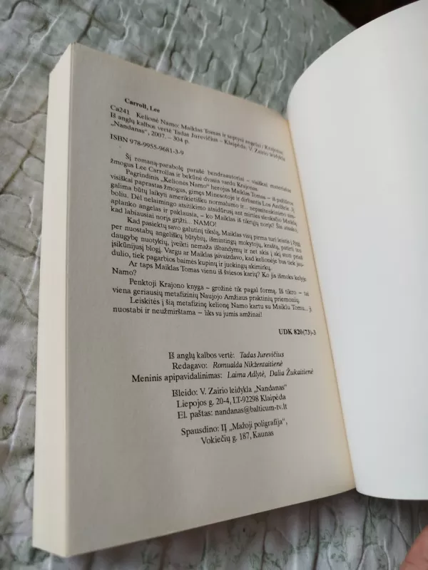 Kelionė namo. Krajono parabolė - Lee Carroll, knyga 5