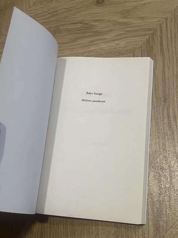 Milžino paunksmė - Balys Sruoga, knyga 3