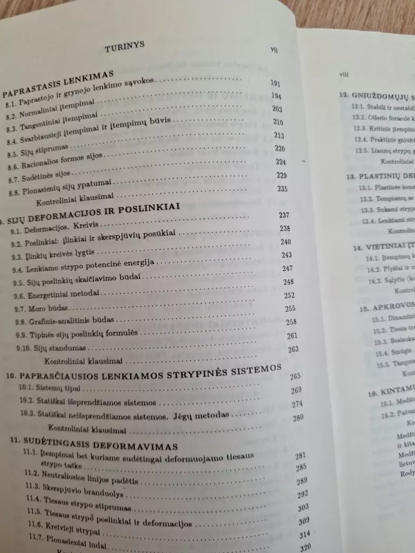 Medžiagų atsparumas. Konstrukcijų elementų mechanika - Algirdas Čižas, knyga 6