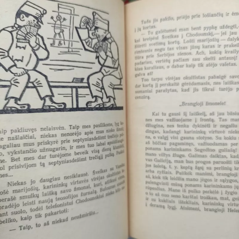 Šauniojo kareivio Šveiko nuotykiai I-II tomai - Jaroslavas Hašekas, knyga 4