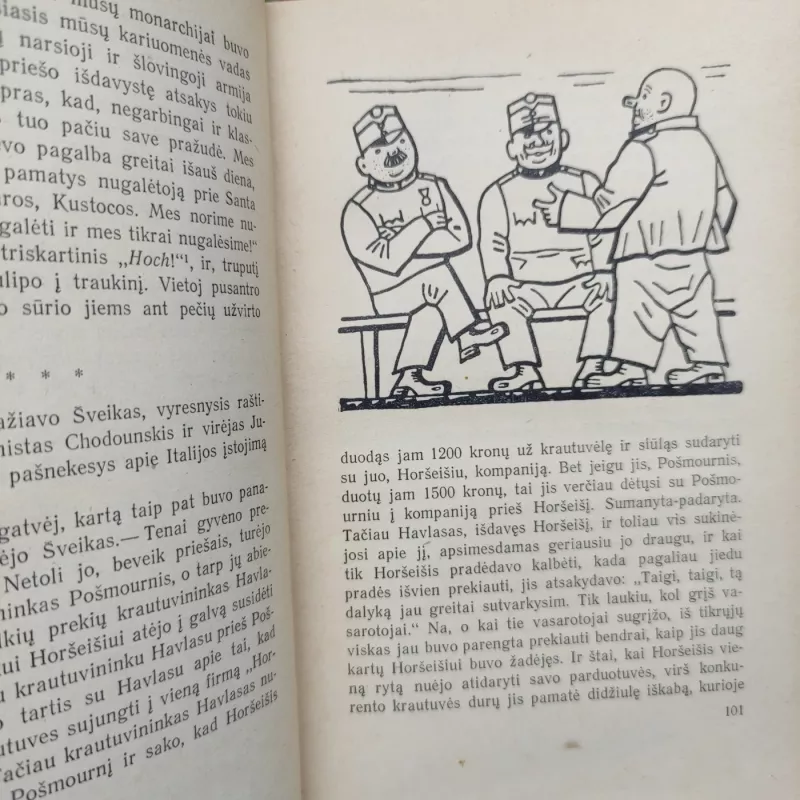 Šauniojo kareivio Šveiko nuotykiai I-II tomai - Jaroslavas Hašekas, knyga 5