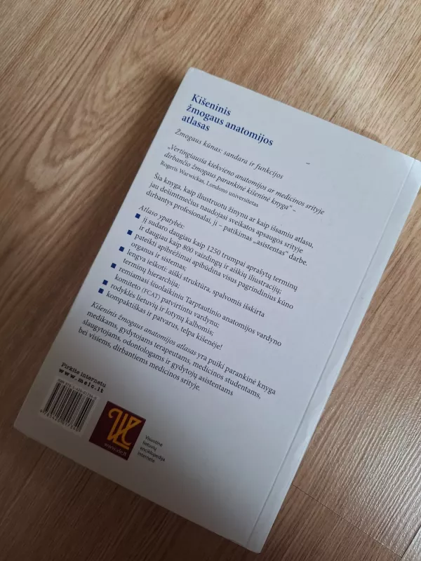 Kišeninis žmogaus anatomijos atlasas - Dauber Wolfgang, knyga 4