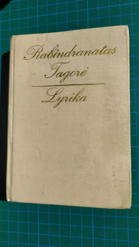 Lyrika - Rabindranatas Tagorė, knyga 2