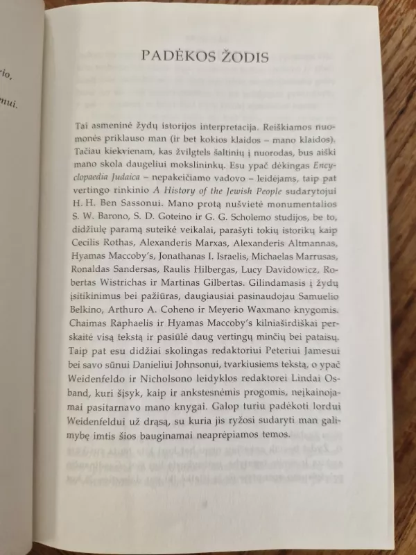 Žydų istorija - Paul Johnson, knyga 4