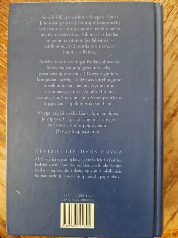 Žydų istorija - Paul Johnson, knyga 6