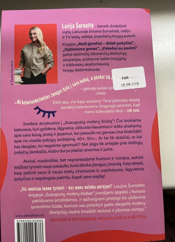 Suaugusiųjų moterų klubas - Lavija Šurnaitė, knyga 4