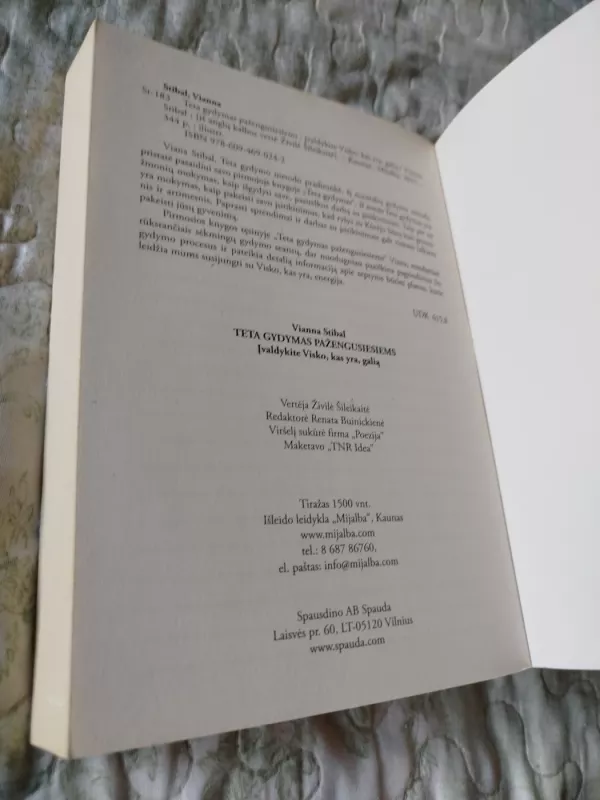 Teta gydymas pažengusiems - Vianna Stibal, knyga 5