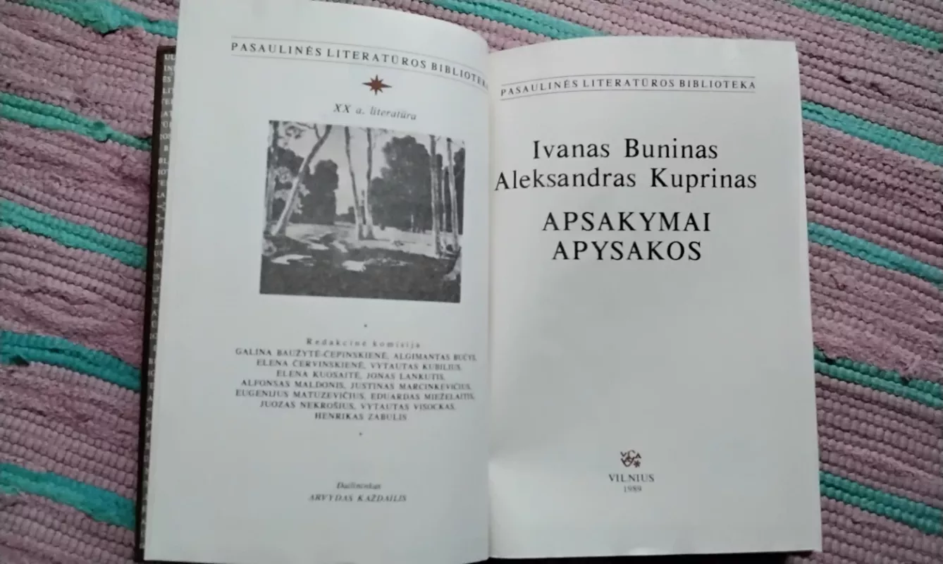 Apsakymai. Apysakos - Ivanas Buninas, Aleksandras Kuprinas, knyga 2