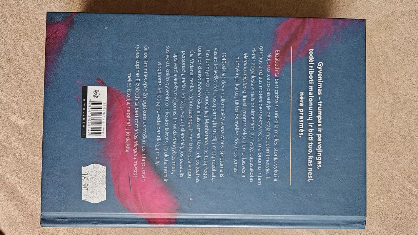 Merginų miestas - Gilbert Elizabet, knyga 4