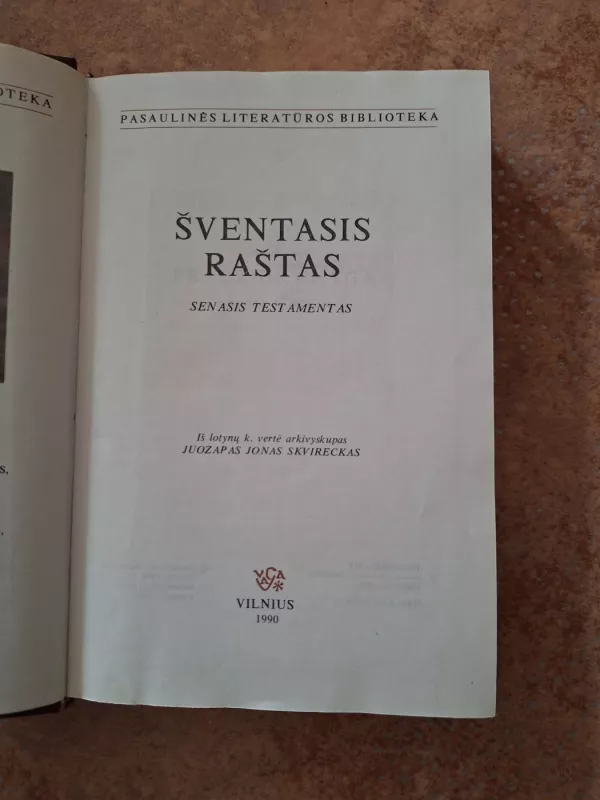 Šventasis raštas (4 tomai) - Autorių Kolektyvas, knyga 5