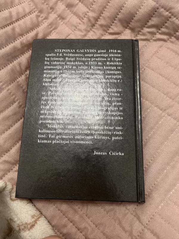 Mokytas varnėnas - Steponas Galvydis, knyga 4