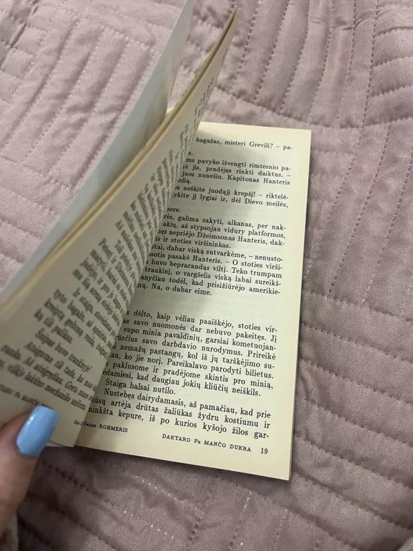 Daktaro Fu Mančo dukra - Saxas Rohmeris, knyga 3